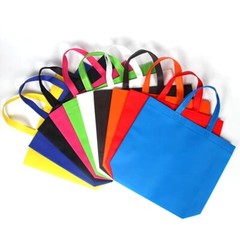 50 pcs (random color) Non Woven Bag Grocery/Multipurpose Shopping Beg 40x10x31cm