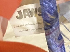 JAWS transparent Tote / Shopping bag