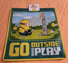 Minions Green 2-sided Shopping/Gift Tote Bag with Handles New! Free Shipping!
