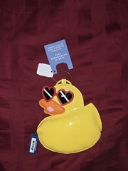 Bath & Body Works BILLIE THE DUCK Reusable Tote Charm Coin Purse NWT Collapsible
