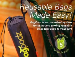Sturdy Reusable Grocery Bags Foldable And Washable Made From Ripstop Nylon Hold