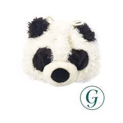 NICI Panda Figure Face Pouch Black and White Animal Design 3090654