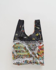 NWT Baggu Standard Reusable Bag Where’s Waldo In The Future Sold Out Rare New