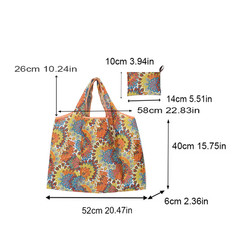 Large Capacity Foldable Portable Supermarket Environmentally Friendly Shopping G