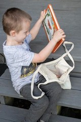 Reusable Mesh Grocery Shopping Bags – Organic Cotton Mesh Tote Bags – Net Farmer
