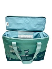 Trader Joe’s 8 Gallons Reusable New Bag Cooler Large Insulated Tote teal