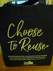 4 Medium-Small Reusable Shopping Bags National Parks, Hawaii ABC Stores, Hudson