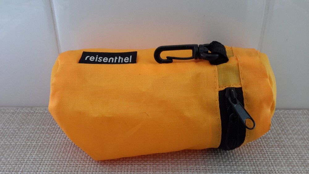Reisenthel Zip Holder ONLY Mini Maxi Shopper Reusable Bag Yellow Clip Pre-owned