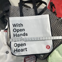 Lululemon Lot Of 30 Reusable Shopping Bags Various Colors & Size