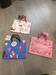 Trader Joes’s Holiday Gift Tote Bag 3 Set Limited Christmas 2025🎄🛍️