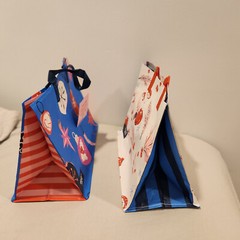 NWT Lot 2 Trader Joe’s Reusable GIFT BAG 12 x 10 x 6 inches Holiday 2024