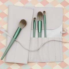 Bird&Fish Makeup Brush Case Travel, makeup brush case roll up,brush Gray
