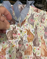 Marshals reusable shopping/gift bag Easter Bunnies NWT 19.5 X 17.5 X 7 Inches.