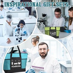 6 Pcs Lab Graduations Gifts Bulk for Reusable Laboratory Tote Bags Science Pa…