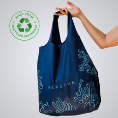 4 Pack Foldable Grocery Bags Into Tiny Pouch Large Capacity Multicolor Great For
