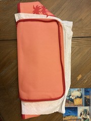 Trader Joe’s Authentic NEW WITH TAGS Mini Insulated Blue And Peach Coolers Bags