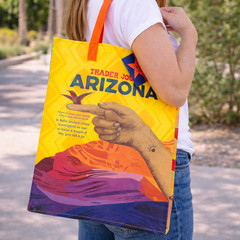 Trader Joe’s Arizona Reusable Shopping Bag Polypropylene Tote 6 Gallon Lot of 2