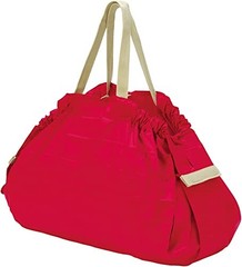 Marna Shupatto Foldable Eco Bag Large Red Compact Durable S419A from Japan New