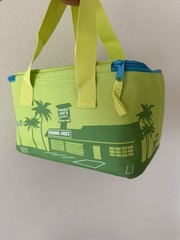 Trader Joes Mini Insulated Lunch Tote Bag – 2026 New – Lime Green, NWT