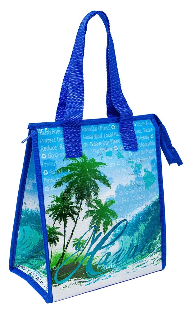 Hawaiian Design Hot & Cold Tote: Island Waves