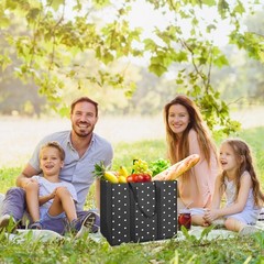 10 Pack Reusable Grocery Tote Bags 35L Waterproof Heavy Duty Shopping Bags