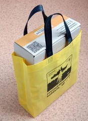 RUSSIAN WARSHIP Tote Bag 🇺🇦 Ukraine Protest Reusable Shopper 2024 Collectible
