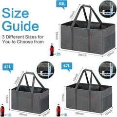 Standing Extra Large Utility Tote Bag W/ Metal Wire Frame & the Sides Rinforced