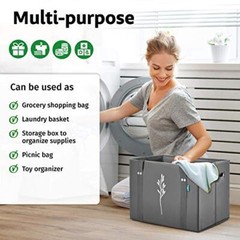 GROCERY BAGS Reusable Tote Shopping Bag Straps Taupe 3 Pcs GREEN BULLDOG BAGS