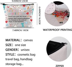 Nurse Practitioner Makeup Bag NP Gift School nurse practitioner noun