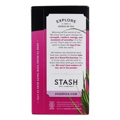 Stash Tea Wild Raspberry Hibiscus 20 Bags 20 Count (Pack of 1)