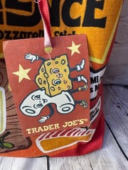 Lot of Trader Joe’s Bag Bundle 4 TOTAL Canvas Cheese Comfort Foods Philadelphia