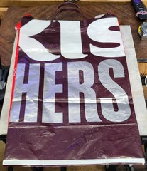 🍫 Hersheys Chocolate World Las Vegas Plastic Shopping Bag (19″ × 13″)