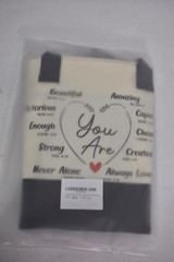 Christian Gifts Bible Scripture Reusable Canvas Tote Shopping Carry Bag 16.5″