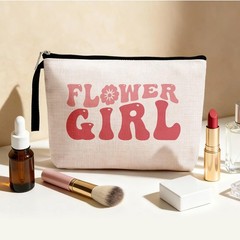 Flower Girl Proposal Gift Makeup Bag Wedding Gifts Multicolor529