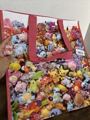 Pokemon Center Osaka Medium Reusable Zipper Bag Plastic Multicolor NEW