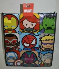 Marvel Avengers Thor Spiderman Captain America Kawaii Reusable Tote Bag NEW