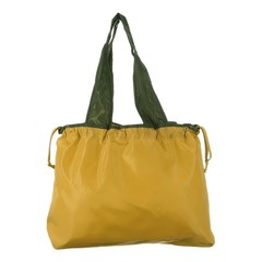 14.3 x 13.4 Inch Washable Shopping Bags with Handles for Shopping Yellow