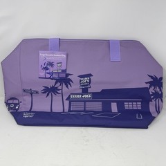 Trader Joe’s Insulated Tote Freezer Cooler Bag Market Shopper XL Purple Lavender