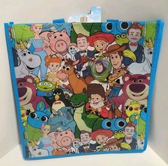 Disney Toy Story Blue Shopping/Gift Tote Bag with Handles New! Free Shipping!