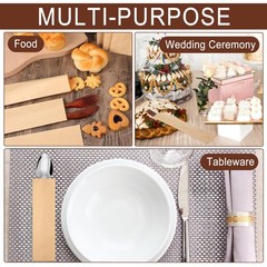 500 Pcs Paper Silverware Bags 10″ x 2-3/4″ Brown x 2-3/4″, Kraft Color