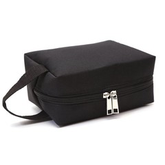 Augbunny 600D Portable Multi-purpose Zipper Waterproof Travel Medium, Black
