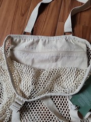 Go Evo Ciroa 100% Cotton Mesh Shopping Bag Reusable NEW with tag