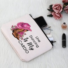 G2TUP Line Dance Lover Gift Is My Cardio White Bag
