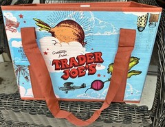 4x Trader Joe’s NEW 💚 STAND-UP COLLAPSIBLE REUSABLE GROCERY SHOPPING TOTE BAGS