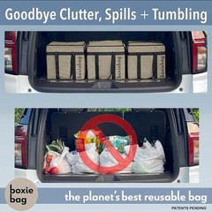 Reusable Grocery Bag (Single) – Durable Reusable Shopping Bag Box. Insulate, S
