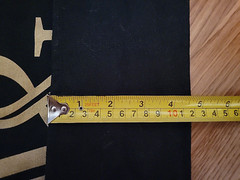 BARNES & NOBLE Black and Gold Cotton Tote Bag