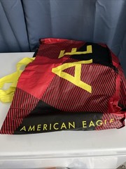 American Eagle Reusable Holiday Shopping Bag Large