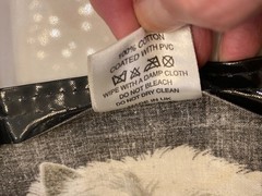 Harrods Knightsbridge Shopping Bag Tote West Highland Terrier Westie Dog Green