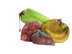 Small Heavy Duty Eco-friendly Reusable Bags For Vegetables,Grocery Items & More