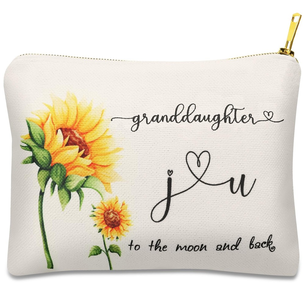 Granddaughter Gifts from Grandma Grandpa, Blessing Makeup Bag
